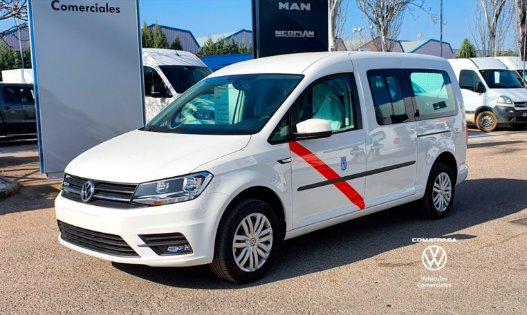 Volkswagen Caddy taxi Madrid 6 plazas