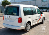 Volkswagen Caddy taxi Madrid vista trasera
